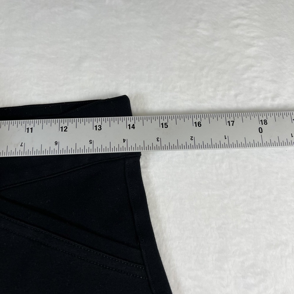 Spanx Pants Womens Medium Tall Black High Rise Skinny Leg Stretch Ponte Pull On - Picture 6 of 11